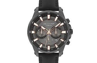 Lee Cooper Multifunction Black Round Dial Men’s Watch – LC07525.651