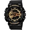 Casio G-Shock GA-110GB-1ADR Black & Gold Analog-Digital Dial Black Resin Strap Men’s Watch Shock and 200M Water Resistant G339