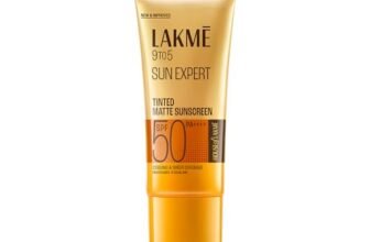 Lakme Tinted Sunscreen with Niacinamide for Even Toned Skin, SPF 50 PA+++, in-Vivo Tested, 100 ml