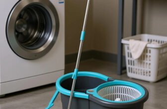 Stysol 360 CLEANING MOP SET FLOOR CLEANING COMES WITH 1 MICROFIBER REFILL Mop Set(Grey)