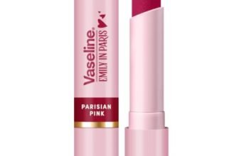 Vaseline Parisian Pink | Emily in Paris Limited Edition | Tinted Lip Balm Stick, 24H Moisturization, 3g