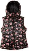 Amazon Brand – Symbol Girls Sleeveless Polyester Jacket (AW21SYMGJKSL02_Black_13-14 Years)