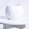 UGAOO Football Ceramic Pot (White)