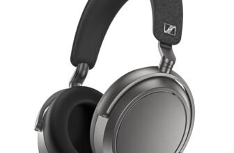 Sennheiser Momentum 4 Wireless Over Ear Headphones, German Design, ANC, 60h Battery, Customizable Sound, 4 Digital Mics for Crystal-Clear Calls, Multipoint Connectivity, 1 Yr Warranty, Graphite