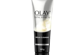 Olay Total Effects Cleanser,with Salicylic Acid & Exfoliating Silica Beads,Throughly Cleanse & Exfoliate Skin for Glowing,Younger Looking Skin,Suitable for Normal,Dry,Oily & Combination Skin,100 gm