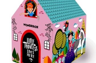 WONDRBOX Princess Unicorn Doll Play Tent House Gifts for Kids 3 Years and Up Girls | Big Size, Light Weight and Water Resistant