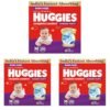 Huggies Complete Comfort Wonder Pants | Pant Style Baby Diapers Medium Size (M), 228 Count | India’s Fastest Absorbing Diaper, Prevents Diaper Rash, Ideal for 7 to 12 Kgs (76 Count, Pack of 9)