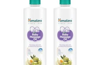 Himalaya Baby Massage Oil, 1L – 500ml x Pack of 2
