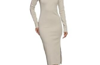Calvin Klein Cotton Bodycon Below The Knee Dress