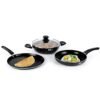 The Better Home Non Stick Induction Cookware (3mm Thickness)| Induction Utensils for Cooking |Non Stick Frying Pan (24cm), Dosa Tawa (28cm), Kadai (24cm) | 3 Layer Coating
