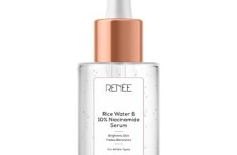 RENEE Rice Water & 10% Niacinamide Face Serum for Clear, Bright Skin, Fades Blemishes & Appearance of Pores, Evens Out Skin, Lightweight, Smoothen Fine Lines & Wrinkles – for All Skin Types – 30 Ml