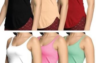 Lux Karishma Women’s Slips – 100% Pure Cotton, Super Soft, Best Value(Pack of 6)(Color mayvary)-75cm