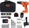 BLACK+DECKER BDCD120VA-IN Power & Hand Tool Kit(34 Tools)