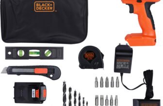 BLACK+DECKER BDCD120VA-IN Power & Hand Tool Kit(34 Tools)