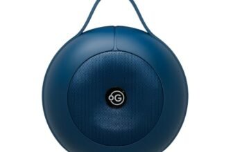 OOGE Vibebox 6000 Bluetooth Speaker, 12W Portable Wireless Speaker with RGB Lights, 10H Playtime, Hi-Fi Sound, Type-C Charging, FM Radio, Pendrive & TF Card Support, Bluetooth 5.3 (Blue)