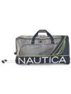 Nautica 2 Wheel Duffle Trolley Bag | Travel Luggage for Men & Women | Duffle Trolley Bag for Travel | Stylish Polyster Trolley Bag