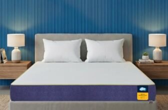 Centuary Mattresses Sleepables 8-Inch King Size Orthopedic Memory Foam Back Support Pressure Relieving Roll Pack High Resilience (HR) Foam Mattress | 10 Years Warranty | (78x72x8)