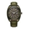 Titan Tonneau Analog with Date and Green Dial Green Leather Strap Watch for Men – 90211QL01