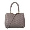 Mochi Women Grey Zip Top Sling Bag (66-7651)