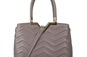 Mochi Women Grey Zip Top Sling Bag (66-7651)