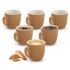 Amazon Basics Home Decor Happy Deer Family Matte Finish Ceramic Figures (Set of 4, Multicolor)