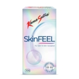 KamaSutra SkinFEEL Thinnest Condom for Men | Skin to Skin Sensation | Combo Pack of 10