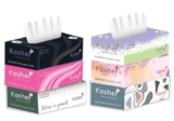 Kosher Facial Box tissue Pack of 6, 2 Ply, 100 Pulls each – Pack of 6 (total 600 pulls)