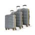 Aristocrat Comet Large Polycarbonate Hard Case 8-Wheel Trolley Bag, Green
