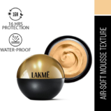 Lakmé Xtraordin-airy Mattereal Mousse  Foundation(golden creme, 25 g)
