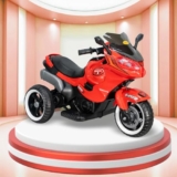 Toyzone Impex Pvt Ltd Roach Ev M Bike_Red | Rechargeable Bike 6V | Powered by 6.5 Ah Battery | Music Player with Bluetoooth & USB | 6 Month Battery Warranty | Make in India | for Kids 2+ Years