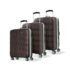 Aristocrat Comet Large Polycarbonate Hard Case 8-Wheel Trolley Bag, Blue