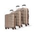 Aristocrat Comet Large Polycarbonate Hard Case 8-Wheel Trolley Bag, Blue
