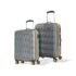 Aristocrat Comet Set of 3 (S+M+L) Hard Case Trolley Bags, Champagne