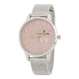 Daniel Klein Stainless Steel Analog Pink Dial Women’s Watch-DK.1.12791-4