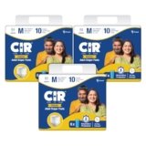 CIR Classic Adult Diaper Pants Style | Adult Diapers M Size (Medium) | Waist Size (64-114 cm | 25″- 45″) | 8 hour Absorption Protection | Unisex with Odour Control & Cotton Soft Feel | 30 Units