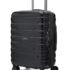 Mewtour 20 Inch Orange ABS Zippered Luggage Set, Lightweight with Telescopic Handle, 360° Spinner Wheels, TSA Lock Suitcase