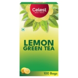 Celest Lemon Green Tea for Weight Loss – 100 Teabags | Green Tea