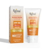 Raissa Luxury 4D Hyaluronic Acid Brightening And Hydrating Sunscreen Spf 50, Pa++++, Uva/Uvb Broad Spectrum, 50G No Silicone, No Oxybenzone, No Whitecast, All Skin Types