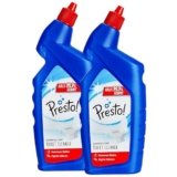 Amazon Brand – Presto! Disinfectant Toilet Cleaner, Original | 2 Litre | 1 L X 2 Packs | Kills 99.9% Germs | Removes Tough Stains | Provides Long Lasting Freshness