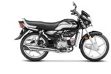 Hero MotoCorp HF Deluxe Drum Self Start Black Grey Stripe Booking for Ex-Showroom Price