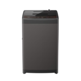 Haier 8 Kg 5 Star Oceanus Wave Drum Fully-Automatic Top Load Washing Machine (Hwm80-Ae, Stainless Steel Drum, Near Zero Pressure, Magic Filter, Titanium Grey)