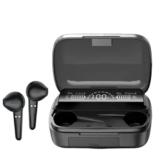 VEHOP Power TWS, Truly Wireless Earbud with LED Display, Bluetooth 5.1 with EDR, 30hrs Playtime with Fast Charging, Low Latency, IPX7 Sweat-Proof, Built-in Mic with Deep Bass for Android & iOS