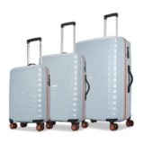 Aristocrat Altitude Set of 3 (Cabin+Medium+Large) Trolley Bags, Surf Spray