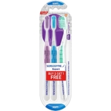 Sensodyne Expert Toothbrush | 20X Slimmer Bristles for Expert Cleaning | Toothbrush Set Pack of 3 (Buy 2 Get 1 Free), Multicolour | Dentist Recommended Brand