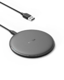 Anker Wireless Charger,313 Wireless Charger(Pad)Qi-Certified 10W Max For Iphone 12/12 Pro/12 Mini/12 Pro Max,Se 2020,11,Airpods(No Ac Adapter,Not Compatible With Magsafe Magnetic Charging)Black