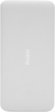 REDMI 20000 mAh 18 W Power Bank(White, Lithium Polymer, Fast Charging for Mobile)