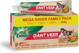 Zandu Dantveer, Indias 1St With Irimedadi Oil, Fights 9 Dental Problems Toothpaste(600 G)