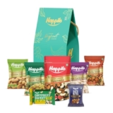 Happilo Premium Rakhi Gift Pack, Dry Fruits Robin Gift Box With 11 Inclusions | Rakhi, Roli Chawal, Dry Fruit Sweet, Almond, Cashew, Raisin, Date Bite, Panchmewa, Snack, Magnet & Card