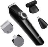 Misfit Groom 700 5-in-1 Trimmer 180 min  Runtime 40 Length Settings(Black)