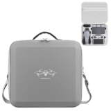 Sounce Air 3 Portable Carry Bag For Dji Air 3 / Air 3S Drone – Waterproof Hard Shell Protective Travel Case With Shoulder Strap, Custom Compartments For Drone, Rc Controller – Black